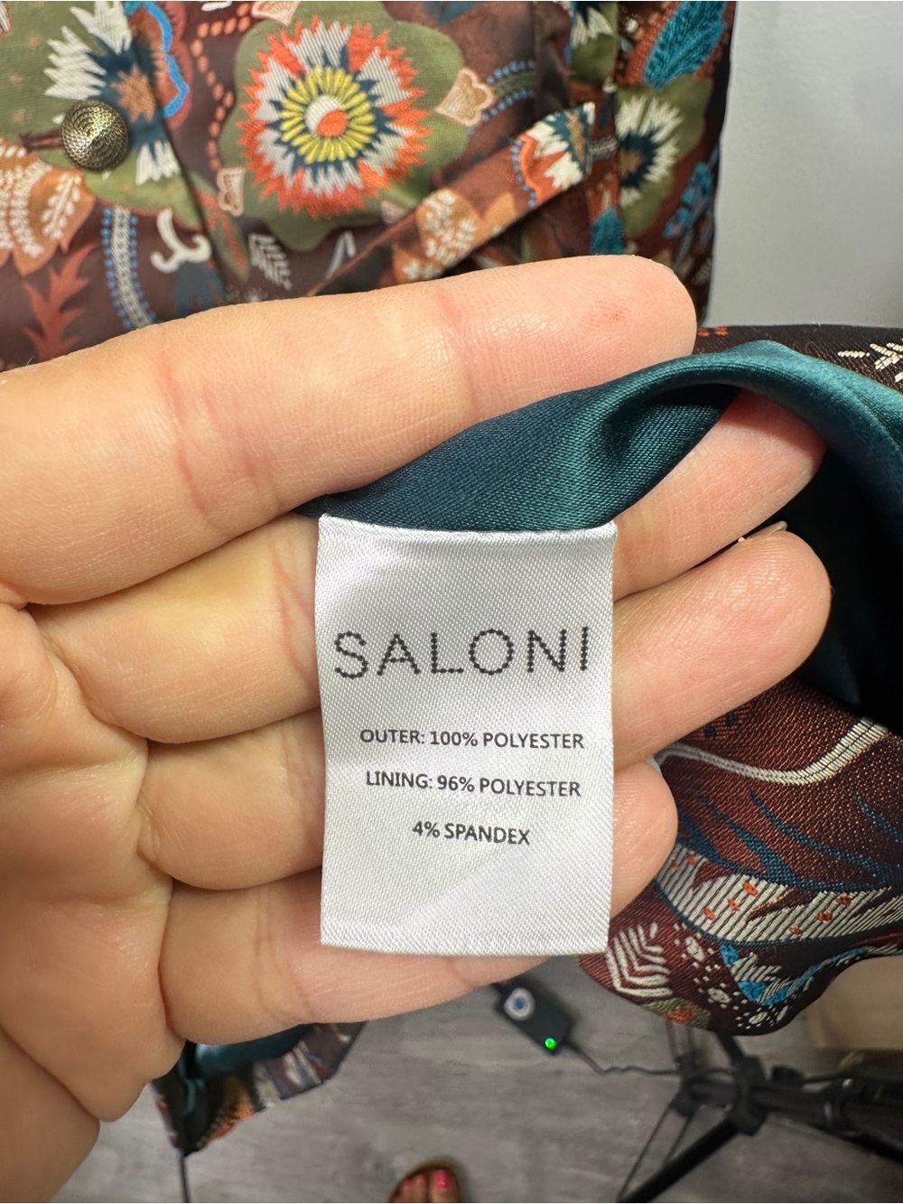NWT Saloni Natalya B Dress sz 12 - Picture 7 of 15